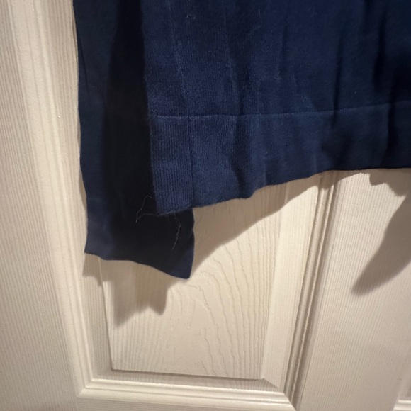 J. Crew Deep Blue Teddie Sweater - Picture 3 of 5